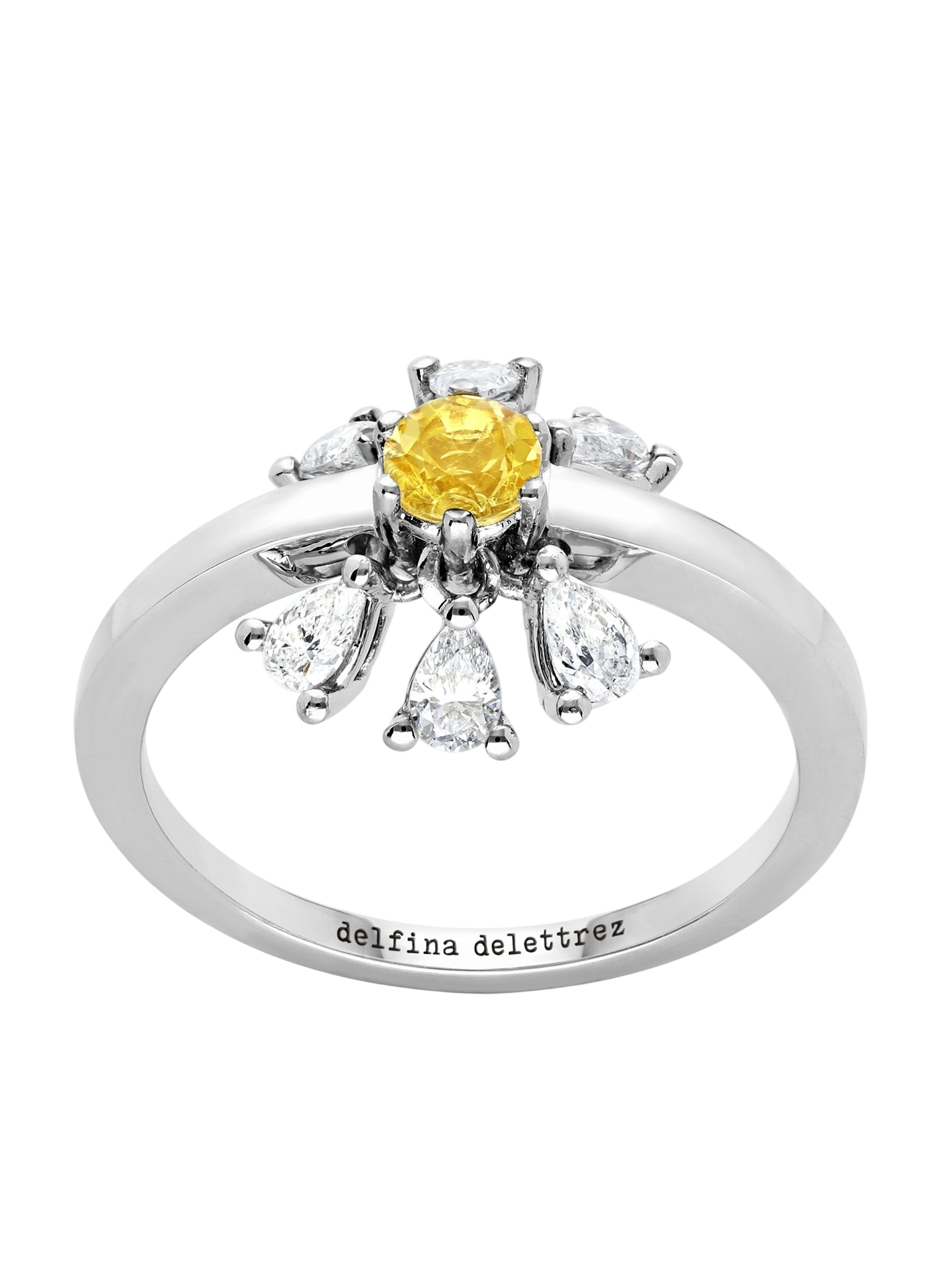 Dancing Diamonds Daisy ring photo
